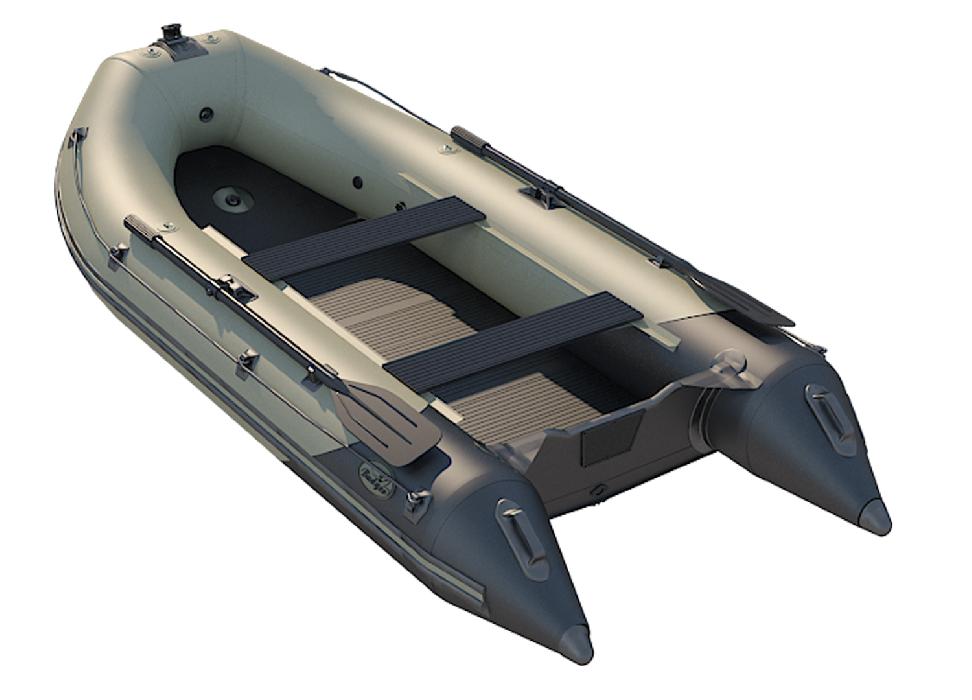 Лодка Badger SL370 AL (Олива)