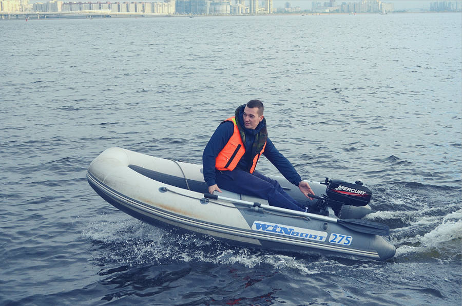 Лодка складной РИБ WinBoat 275RF Sprint