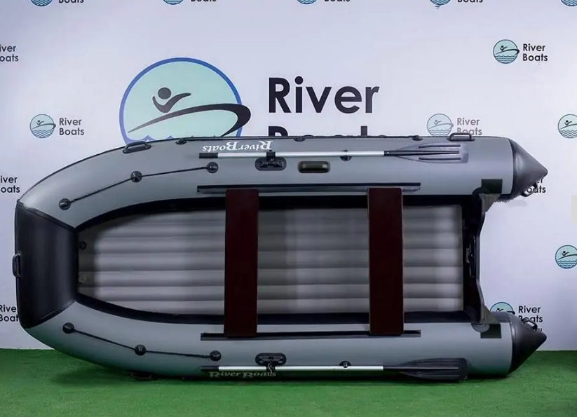 Надувная ПВХ лодка RiverBoats RB-370 НДНД