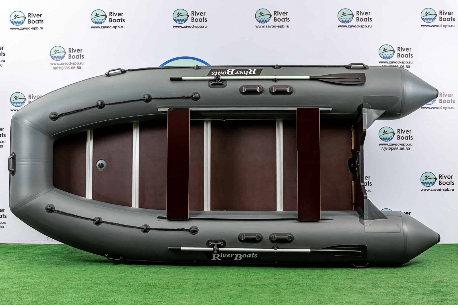 Надувная ПВХ лодка RiverBoats RB-490